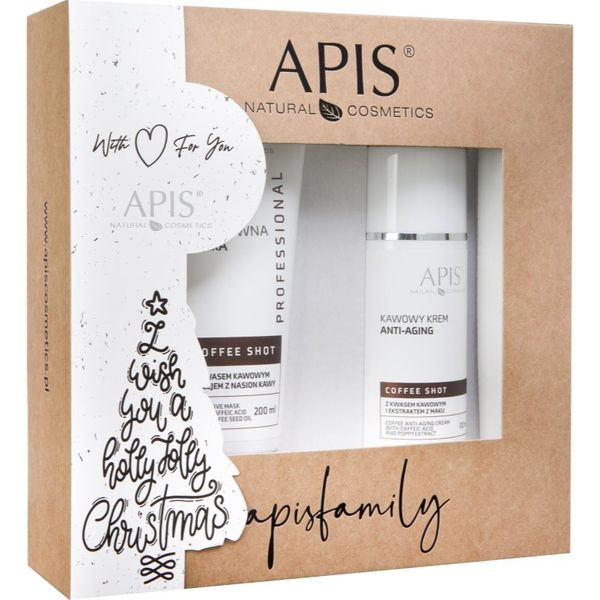 Apis Natural Cosmetics Apis Natural Cosmetics Coffee Shot подаръчен комплект (с екстракти от кафе)