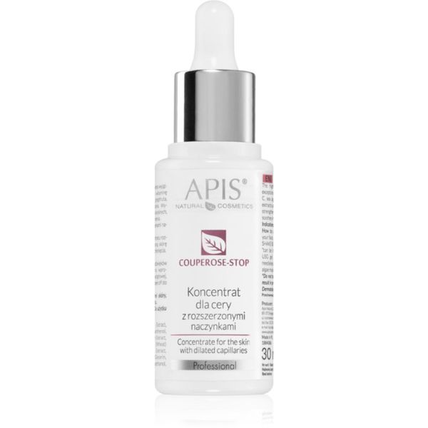 Apis Natural Cosmetics Apis Natural Cosmetics Couperose-Stop концентрирана грижа за чувствителна кожа със склонност към почервеняване 30 мл.
