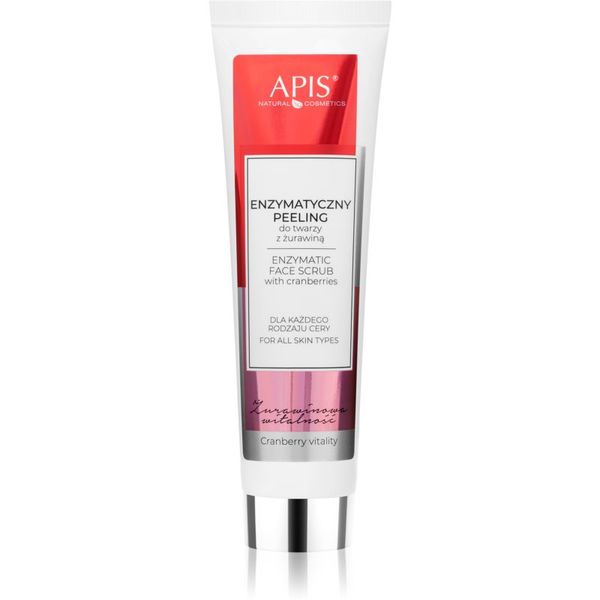 Apis Natural Cosmetics Apis Natural Cosmetics Cranberry Vitality нежен ензимен пилинг 100 мл.
