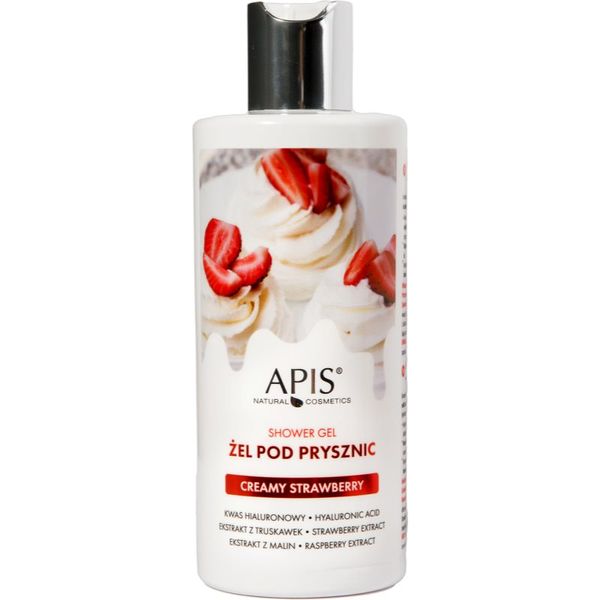 Apis Natural Cosmetics Apis Natural Cosmetics Creamy Strawberry хидратиращ душ гел 300 мл.