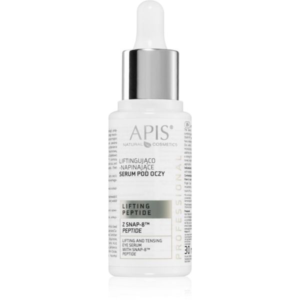 Apis Natural Cosmetics Apis Natural Cosmetics Lifting Peptide SNAP-8™ серум за стягане на околоочния контур за зряла кожа 30 мл.