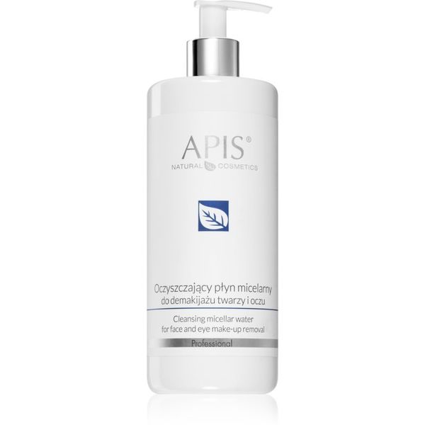Apis Natural Cosmetics Apis Natural Cosmetics Make-Up Removal почистваща и премахваща грима мицеларна вода 500 мл.