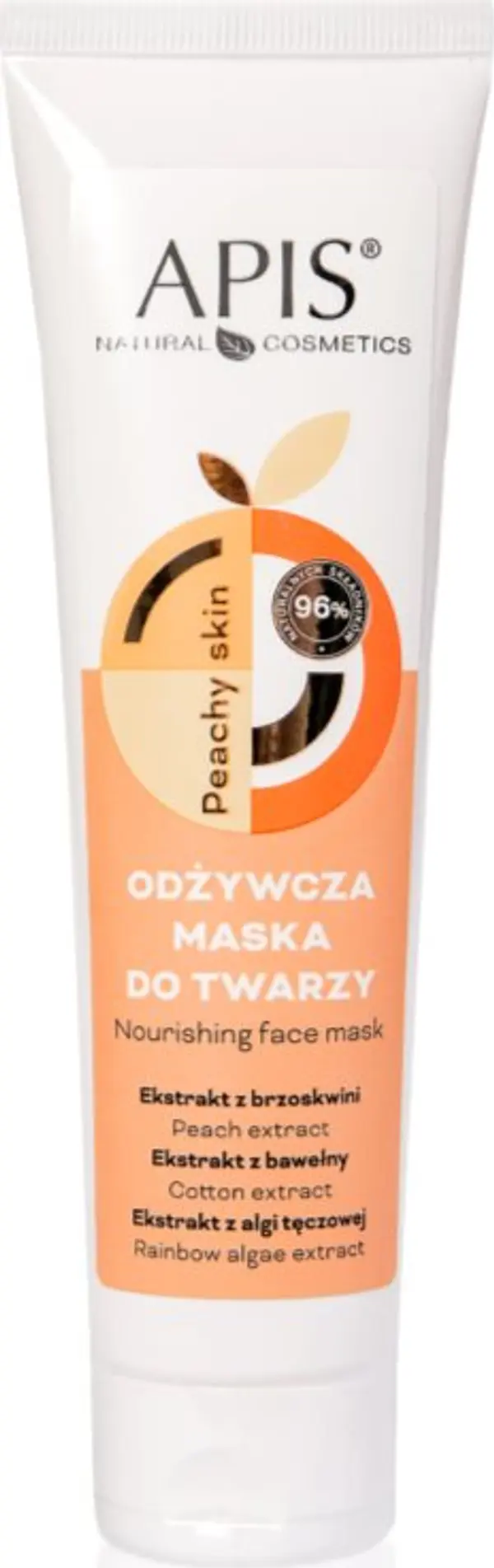 Apis Natural Cosmetics Apis Natural Cosmetics Peachy Skin маска за лице с подхранващ ефект 100 мл.