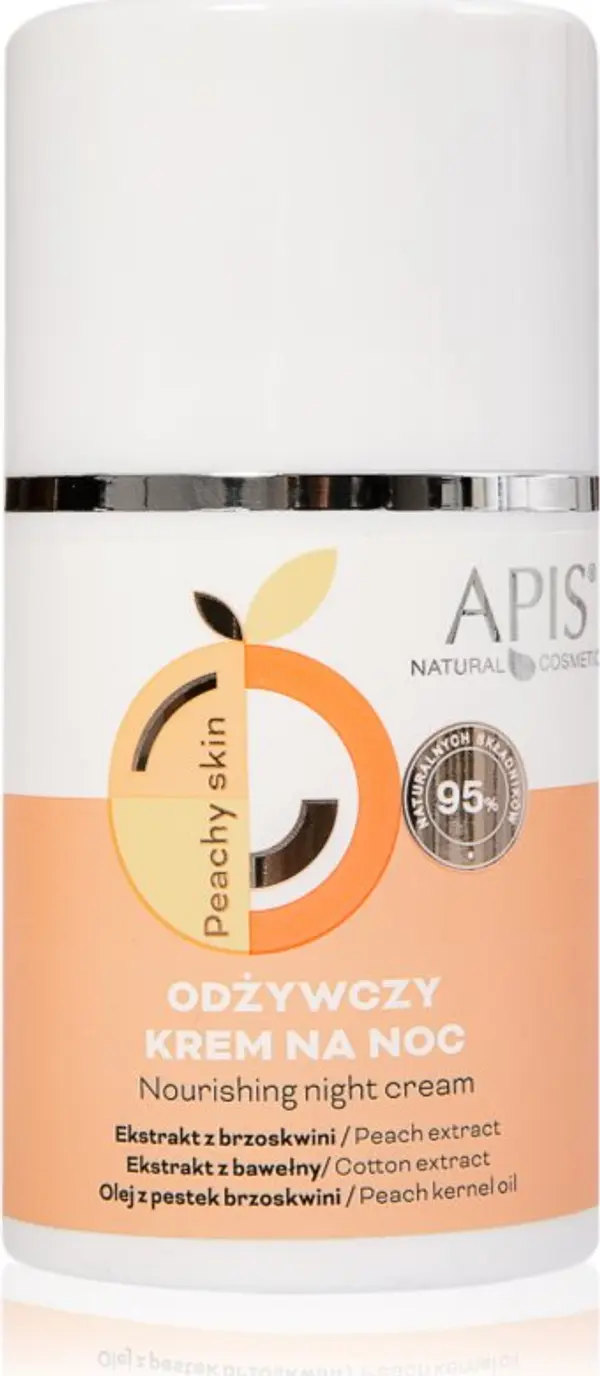Apis Natural Cosmetics Apis Natural Cosmetics Peachy Skin подхранващ нощен крем 50 мл.