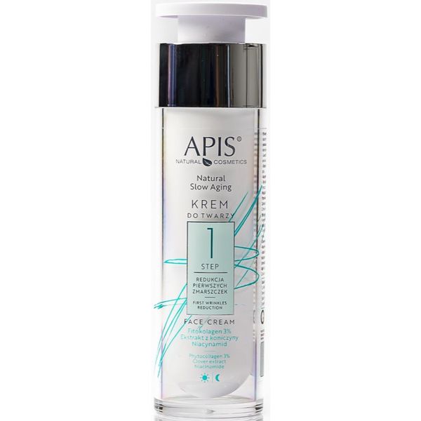 Apis Natural Cosmetics Apis Natural Cosmetics Slow Aging Step 1 хидратиращ крем за първи бръчки 50 мл.