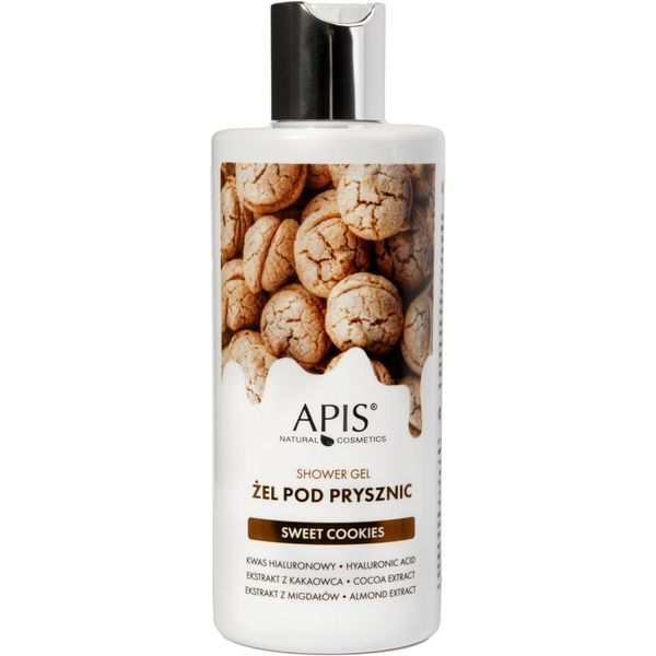Apis Natural Cosmetics Apis Natural Cosmetics Sweet Cookies регенериращ душ гел 300 мл.