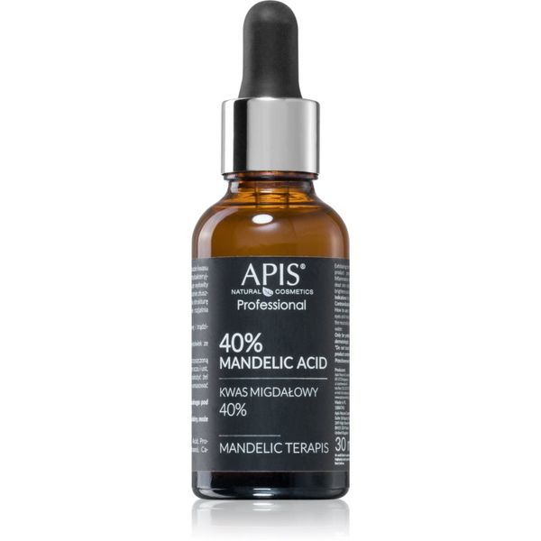 Apis Natural Cosmetics Apis Natural Cosmetics TerApis 40% Mandelic Acid изглаждащ ексфолиращ серум против несъвършенства на кожата 30 мл.