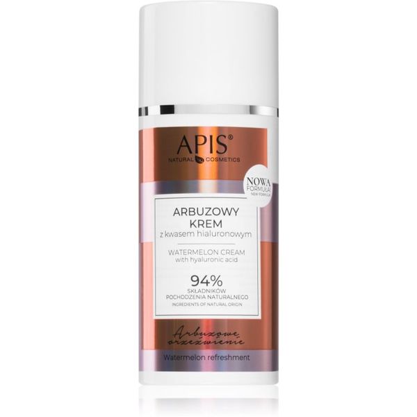 Apis Natural Cosmetics Apis Natural Cosmetics Watermelon Refreshment лек хидратиращ крем за комбинирана към мазна кожа 100 мл.