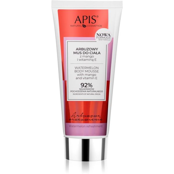 Apis Natural Cosmetics Apis Natural Cosmetics Watermelon Refreshment успокояваща пяна за тяло 200 мл.