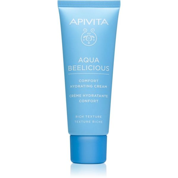 Apivita Apivita Aqua Beelicious подхранващ дневен и нощен крем за лице хидратираща 40 мл.