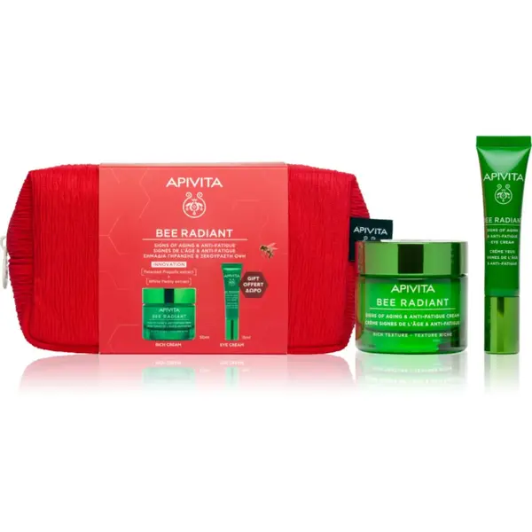Apivita Apivita Bee Radiant Set комплект за освежаване и изглаждане на кожата