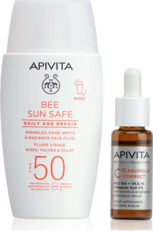 Apivita Apivita Bee Sun Safe Anti-Dark Spots Duo комплект против пигментни петна