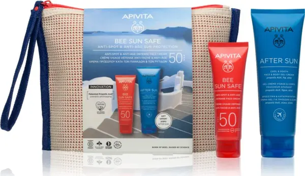 Apivita Apivita Bee Sun Safe Anti-spot & Anti-age Sun Protection комплект за тен