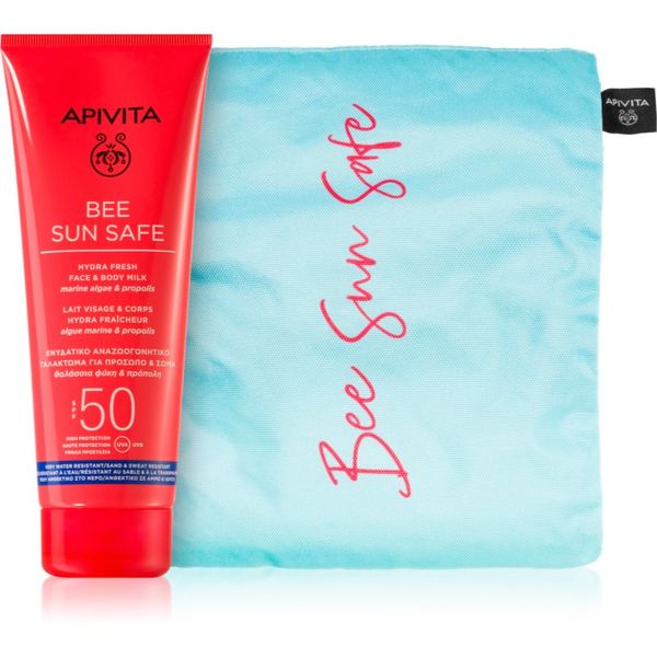 Apivita Apivita Bee Sun Safe Hydra Fresh SET слънцезащитен лосион за лице и тяло(SPF 50) подаръчен комплект