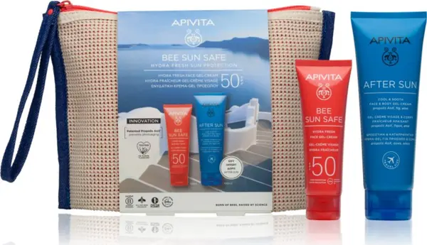 Apivita Apivita Bee Sun Safe Hydra Fresh Sun Protection комплект за тен