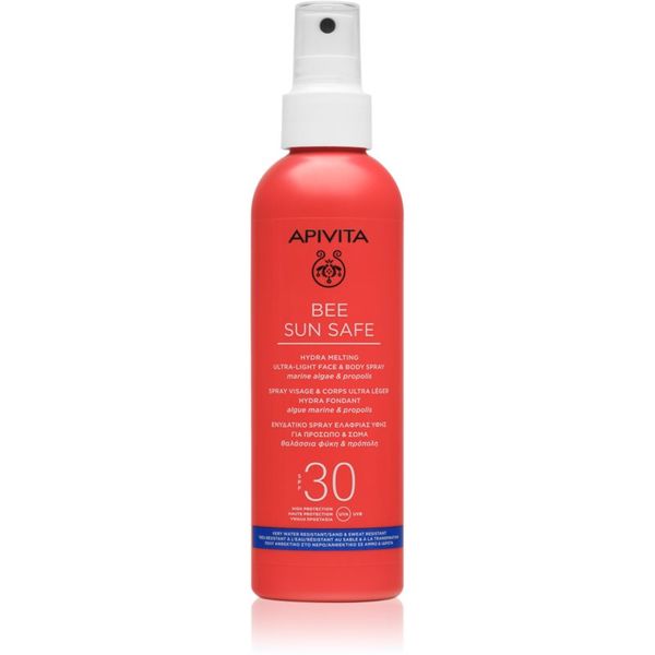 Apivita Apivita Bee Sun Safe слънцезащитен лосион в спрей SPF 30 200 мл.