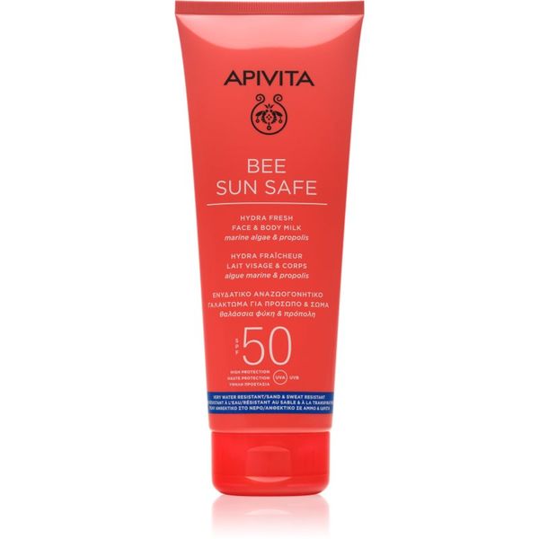 Apivita Apivita Bee Sun Safe слънцезащитен лосион за лице и тяло SPF 50 200 мл.