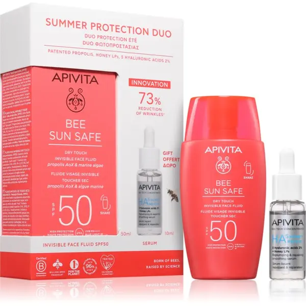 Apivita Apivita Bee Sun Safe Summer Protection Duo комплект за красива кожа на лицето