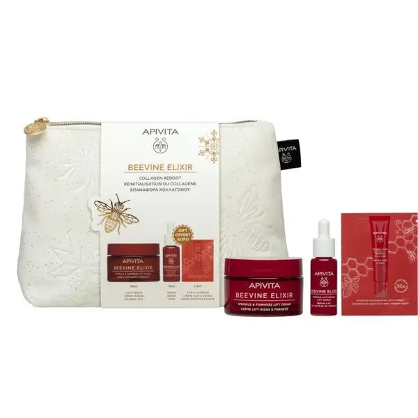 Apivita Apivita Beevine Elixir Gift Pouch (with Light Cream) подаръчен комплект за стягане на кожата