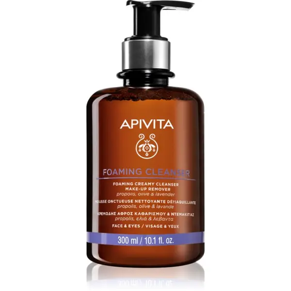 Apivita Apivita Cleansing Foaming Cleanser нежна почистваща пяна 300 мл.
