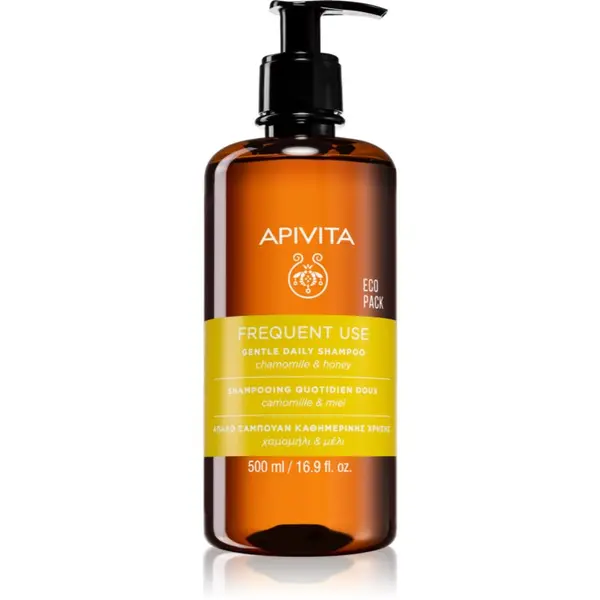 Apivita Apivita Frequent Use Gentle Daily Shampoo шампоан за ежедневно миене на коса с лайка 500 мл.