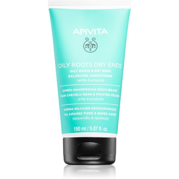 Apivita Apivita Holistic Hair Care Nettle & Propolis балсам за мазен скалп и сухи краища 150 мл.