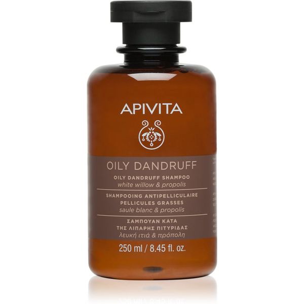 Apivita Apivita Holistic Hair Care White Willow & Propolis шампоан против пърхот за мазна коса 250 мл.