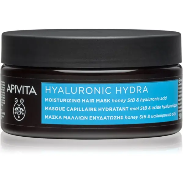 Apivita Apivita Hyaluronic Hydra Moisturizing Hair Mask интензивна хидратираща маска За коса 200 мл.