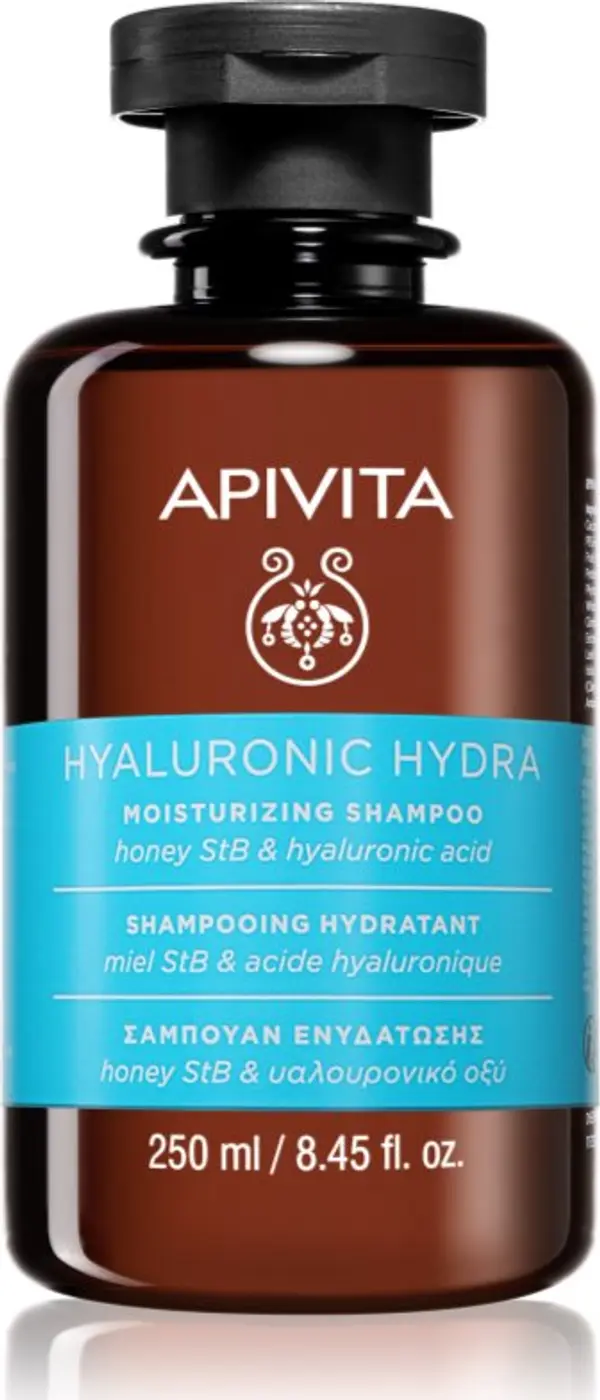 Apivita Apivita Hyaluronic Hydra Moisturizing Shampoo хидратиращ шампоан 250 мл.