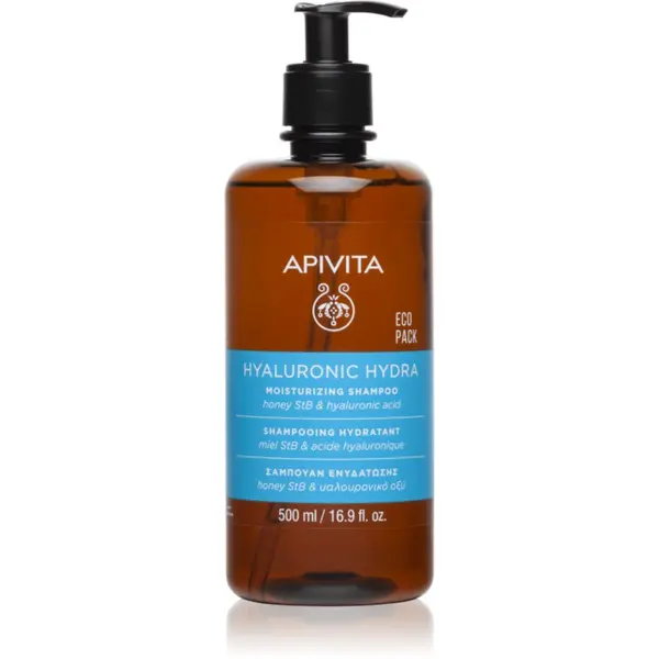 Apivita Apivita Hyaluronic Hydra Moisturizing Shampoo хидратиращ шампоан 500 мл.