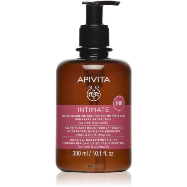 Apivita Apivita Intimate Plus Cleansing Gel нежен пенлив почистващ гел за интимна хигиена 300 мл.