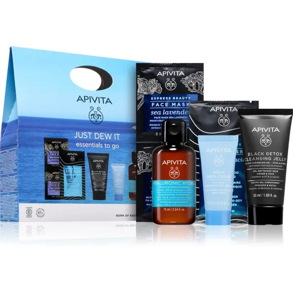 Apivita Apivita Just Dew It Set комплект за пътуване за интензивна хидратация