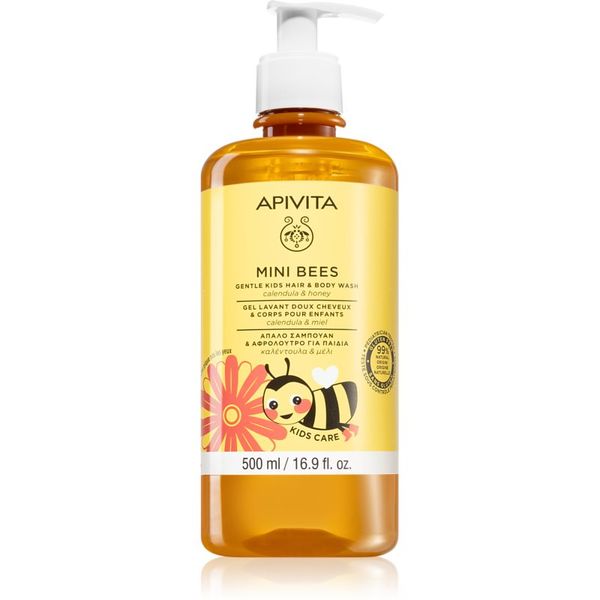 Apivita Apivita Kids Mini Bees миещ гел за тяло и коса 500 мл.
