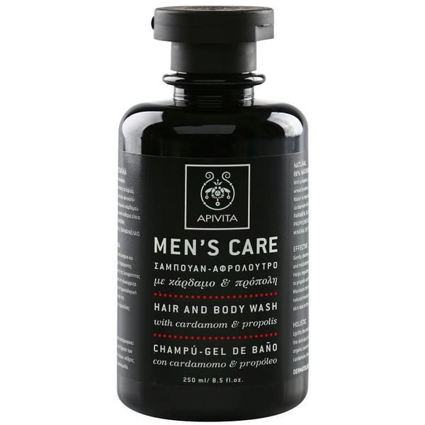 Apivita Apivita Men's Care Cardamom & Propolis шампоан и душ гел 2 в 1 250 мл.