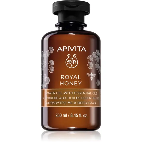Apivita Apivita Royal Honey Creamy Shower Gel хидратиращ душ гел с есенциални масла 250 мл.