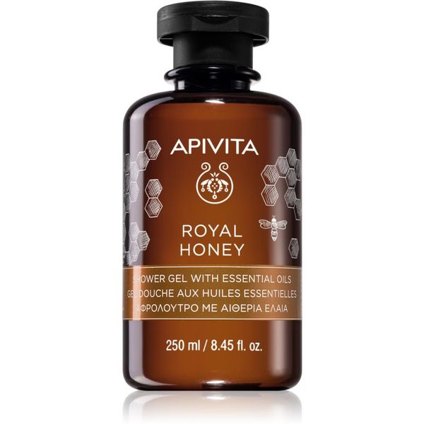Apivita Apivita Royal Honey хидратиращ душ гел с есенциални масла 250 мл.
