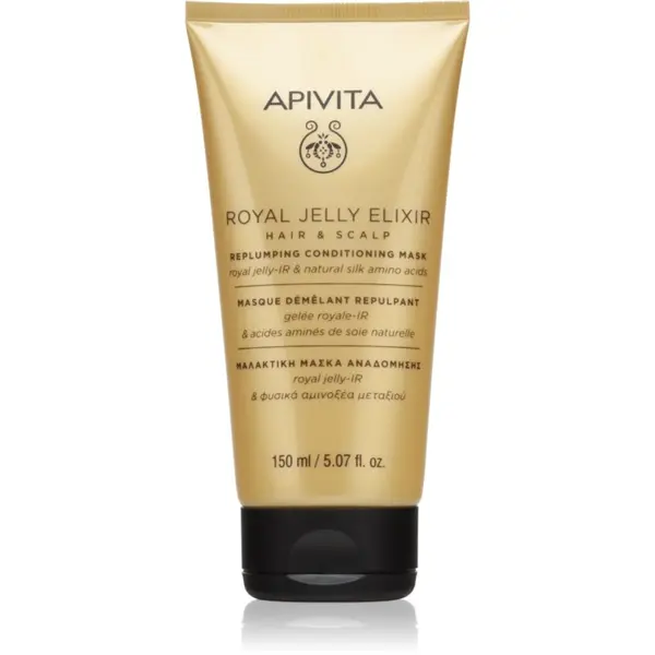 Apivita Apivita Royal Jelly Elixir Replumping Conditioning Mask балсам и маска 2 в 1 150 мл.