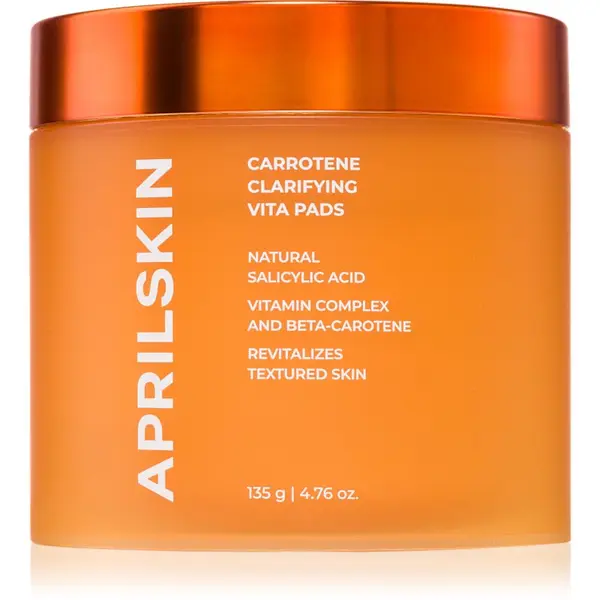 APRILSKIN APRILSKIN Carrotene Clarifying Vita Pads почистващи тампони за мазна кожа склонна към акне 60 бр.