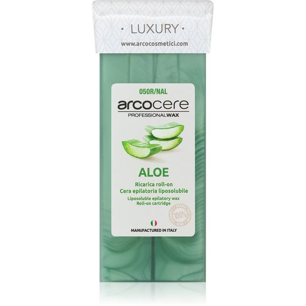 Arcocere Arcocere Professional Wax Aloe Епилиращ восък рол он резервен пълнител 100 мл.