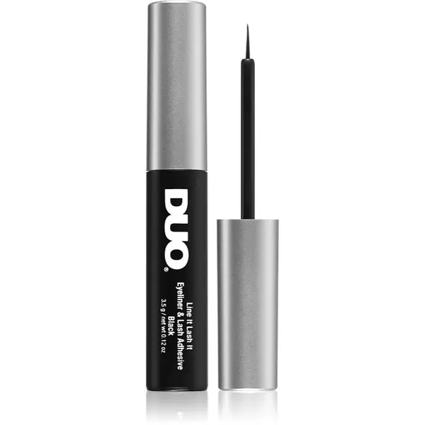 Ardell Ardell Duo Line It Lash It лепило за изкуствени мигли с четка цвят Black 3.5 гр.