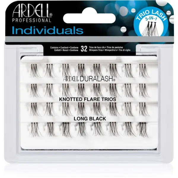 Ardell Ardell Individuals изкуствени мигли в сноп с възел Long 32 бр.