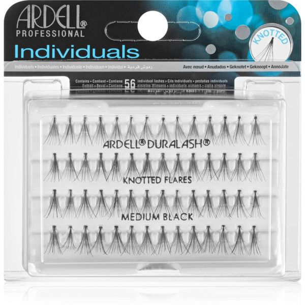 Ardell Ardell Individuals изкуствени мигли в сноп с възел Medium Black