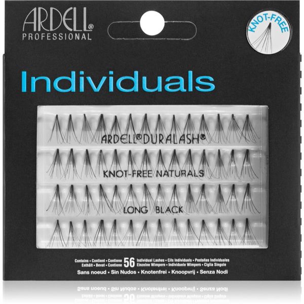 Ardell Ardell Individuals лепящи снопчета мигли без възли Long Black 56 бр.