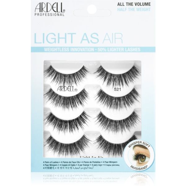 Ardell Ardell Light As Air Multipack изкуствени мигли тип 521 2x4 бр.