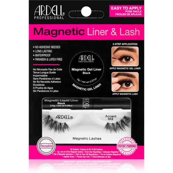 Ardell Ardell Magnetic Liner & Lash магнитни мигли за мигли тип 002