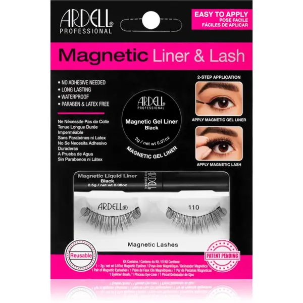 Ardell Ardell Magnetic Liner & Lash магнитни мигли за мигли тип 110