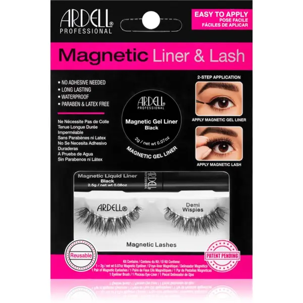 Ardell Ardell Magnetic Liner & Lash магнитни мигли за мигли тип Demi Wispies
