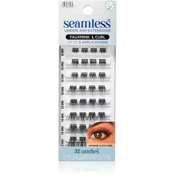 Ardell Ardell Seamless Refill Light Modern FauxMink лепящи снопчета мигли L Curl 32 бр.