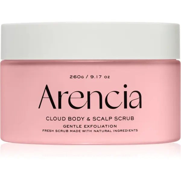 Arencia Arencia Fresh Cloud Lavender & Pear нежен пилинг за тяло за коса и тяло 260 гр.