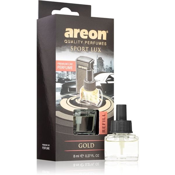 Areon Areon Car Black Edition Gold aроматизатор за автомобил пълнител 8 мл.
